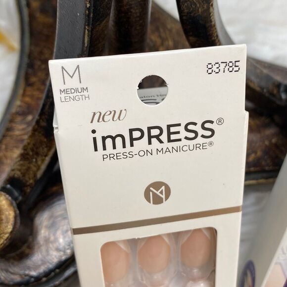 Impress Press On Nails 2 Pack French Nails Toes - Picture 4 of 7